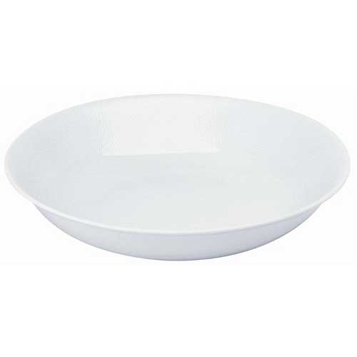 Seychelles White Deep Cereal Plate