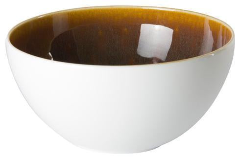 Art Glaze Cereal Bowl Flamed Caramel