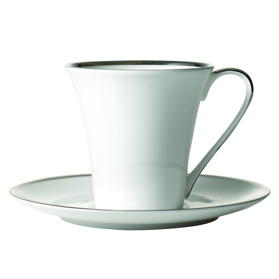 Comet Platinum Tea Cup & Saucer 2 Pc