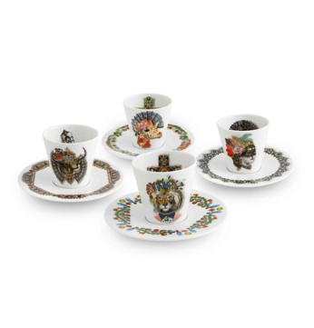 Love Who You Want Coffee Cups & Saucers  by Christian Lacroix