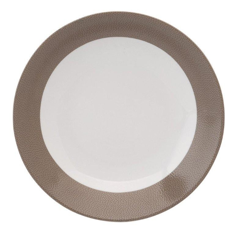 Seychelles Deep Cereal Plate Taupe