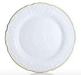 Simply Anna Gold Dinner Plate