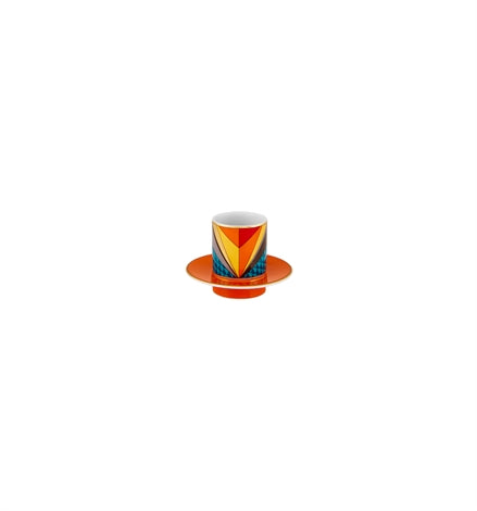 Futurismo Coffee Cups & Saucers set 4 pc