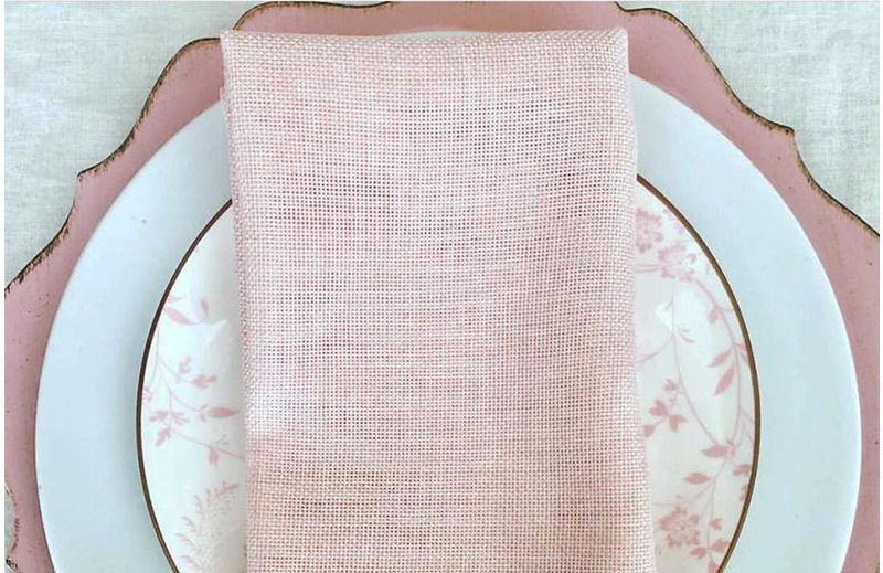 Cotton/Poliester Napkin Rose blush