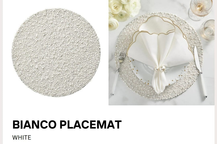 Bianco Placemat in White