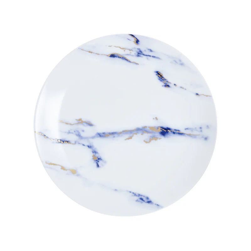 Marble Azure - Salad / Dessert Plate