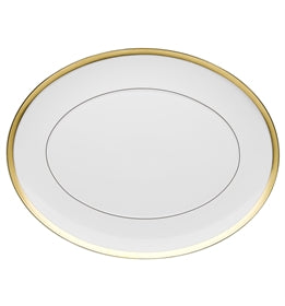 Domo Gold Large Oval Platter