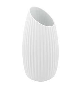 Shell White Vase