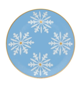 Crystallize Round Small Plate Blue