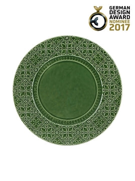 Rua Nova Charger Plate Verde