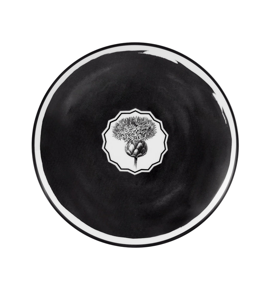 Herbariae Dessert Plate Black