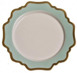 Anna´s Palette Aqua Green Bread & Butter Plate