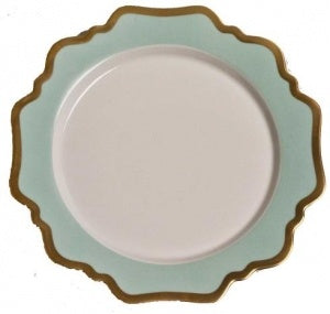 Anna´s Palette Aqua Green Dinner Plate