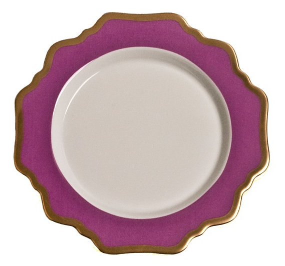 Anna´s Palette Purple Orchid Dinner Plate
