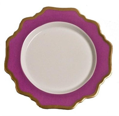 Anna´s Palette Purple Orchid Salad Plate