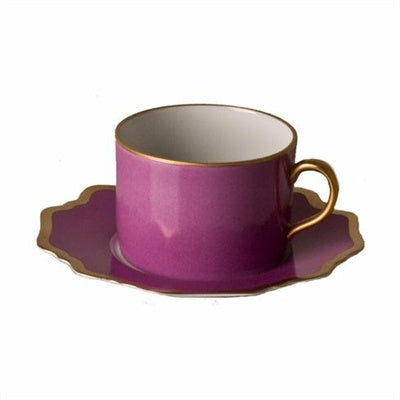 Anna´s Palette Purple Orchid Tea Saucer