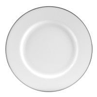 Band Charger Plate Silver 4 Pc