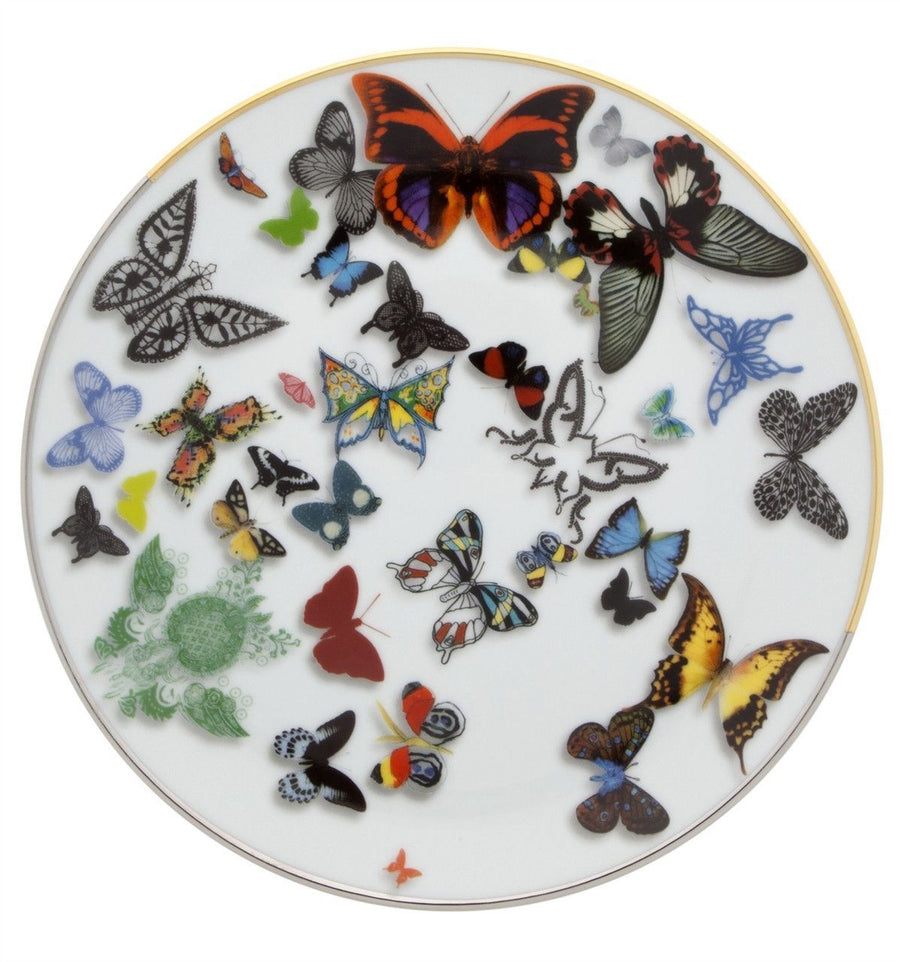 Butterfly Parade Dessert/Salad Plate  by Christian Lacroix
