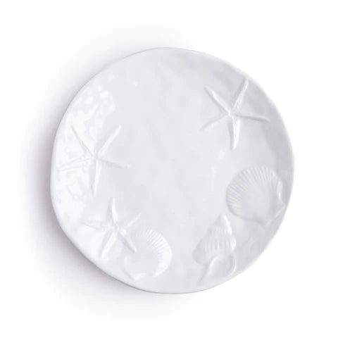 Captiva Sea Life White Melamine Salad Plate 4 pc.
