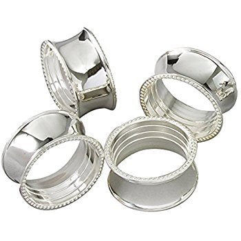 Napkin Ring Classic Silver