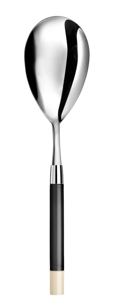 Capdeco Conty black/ivory Serving spoon large