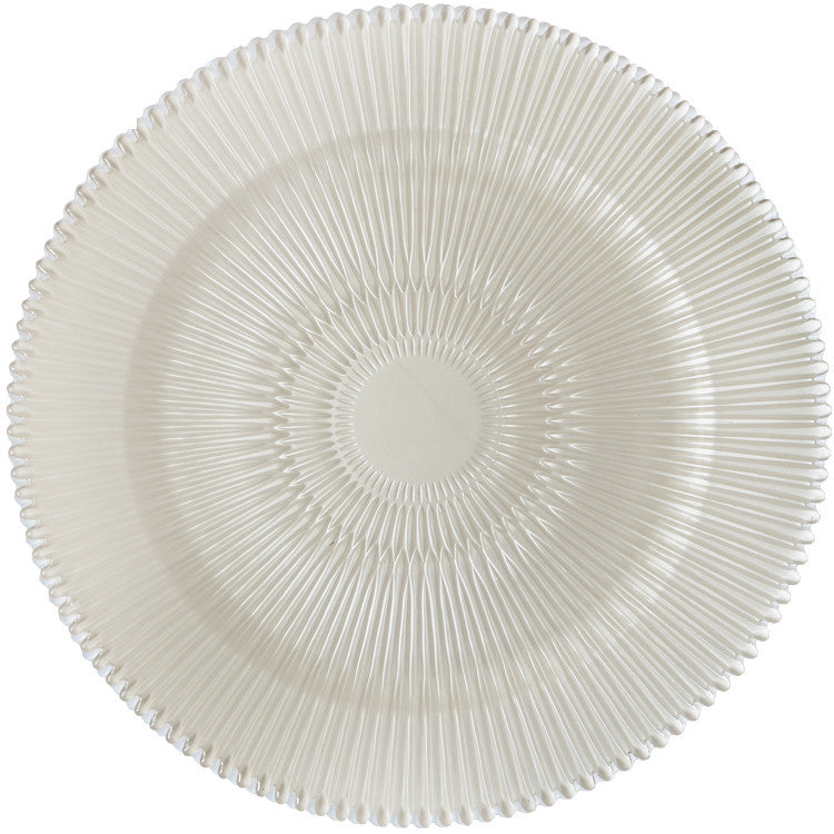 Colored Charger Plate Pearl 4 Pc