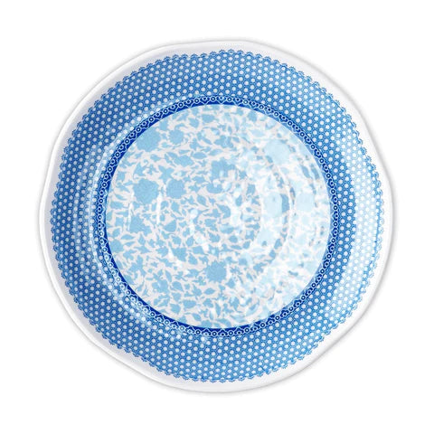 Heritage Blue Melamine Dinner Plate 4 pc