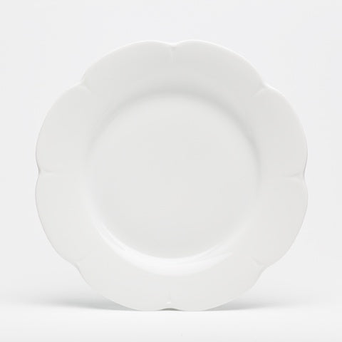 Nymphea White Dinner Plate