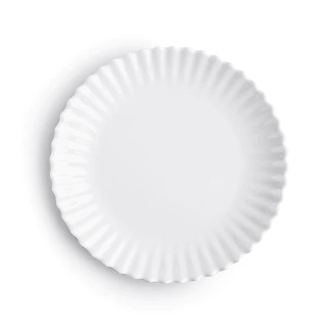 Patio Luxe Lightweight White Salad Plate 4 pc.
