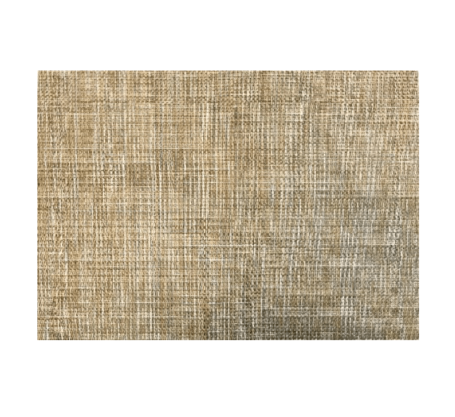 Meridiem Metallic Woven Vinyl Placemat Matrix 6 Pc