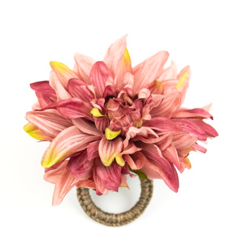 Chrysanthemum Pink Napkin Ring
