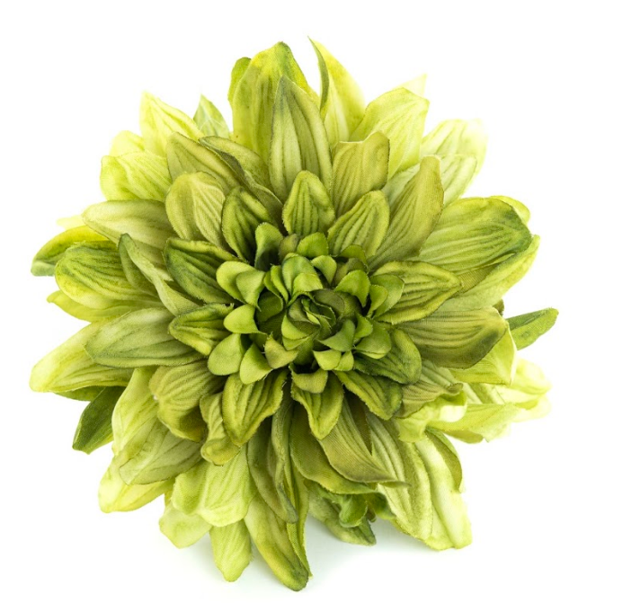 Chrysanthemum  Green Napkin Ring