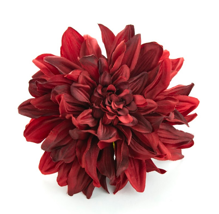 Chrysanthemum Red Napkin Ring