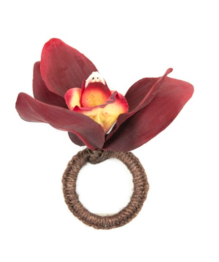 Orchid Red Napkin Ring