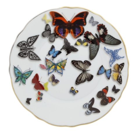 Bread & Butter Plate Butterfly Parade  by Christian Lacroix