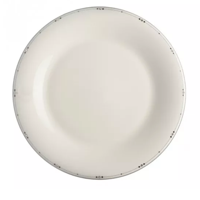 Best Wishes Platinum Dinner Plate