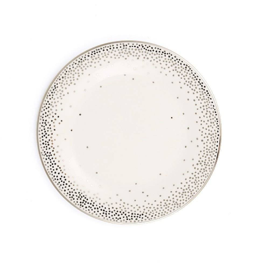 Trousdale Platinum Dessert/Salad Plate by Kelly Wearstler