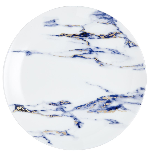 Azure Fog Dinner Plate