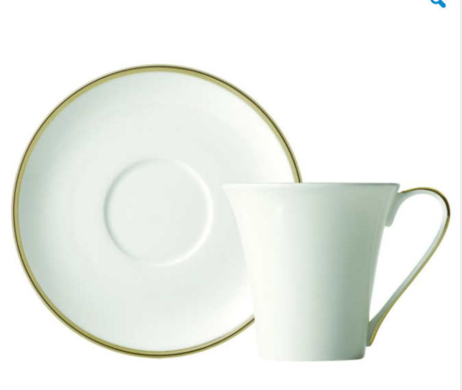 Comet Gold Tea Cup & Saucer