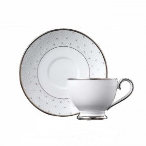 Princess Platinum Tea Cup & Saucer