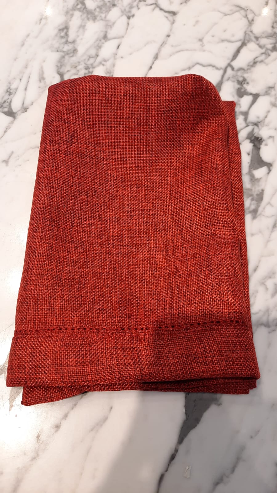 Cotton/Poliester Napkin- Red