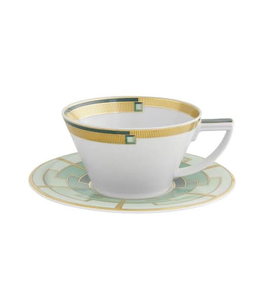 Emerald Tea Cup & Saucer