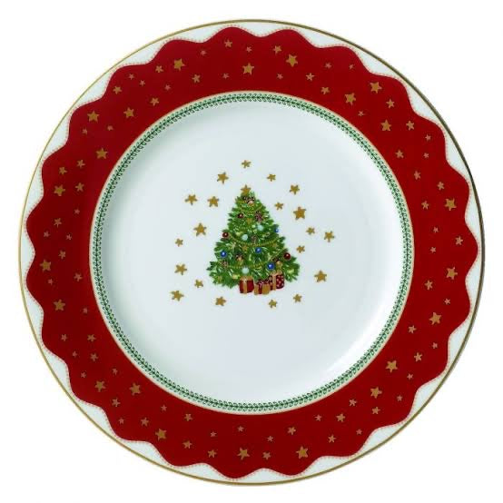 My Noel Salad Plate