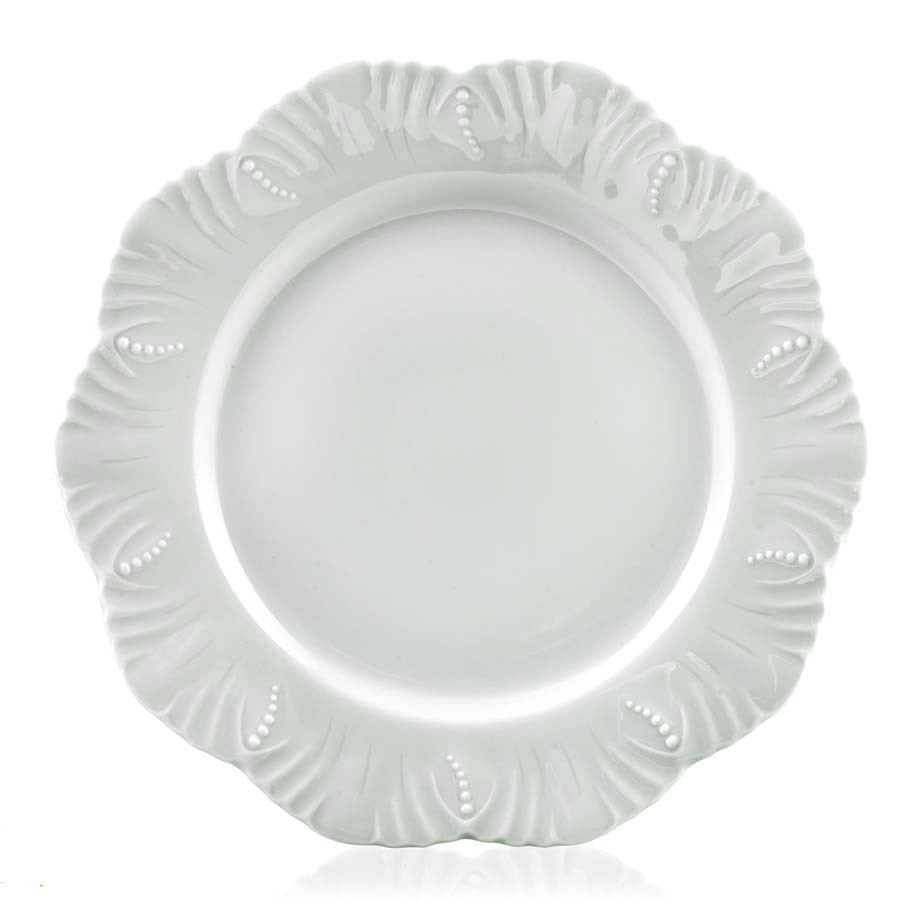 Ocean White Dinner Plate