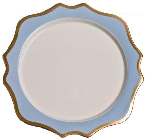 Anna's Palette Sky Blue Charger Plate